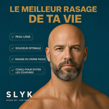SLYK 9D - Rasage net, résultat impeccable